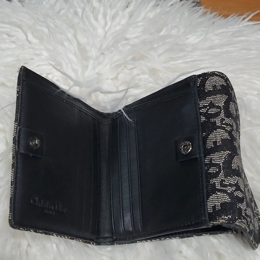Dior Saddle Wallet, Blue Dior Oblique Jacquard #10054